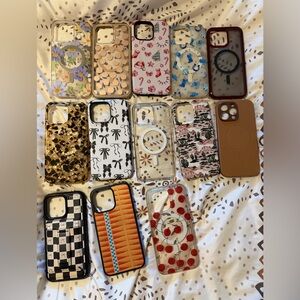 Set of Three Stylish Phone Cases